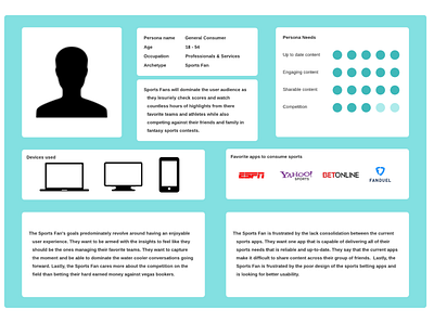 Phenom - User Persona persona phenom user persona ux