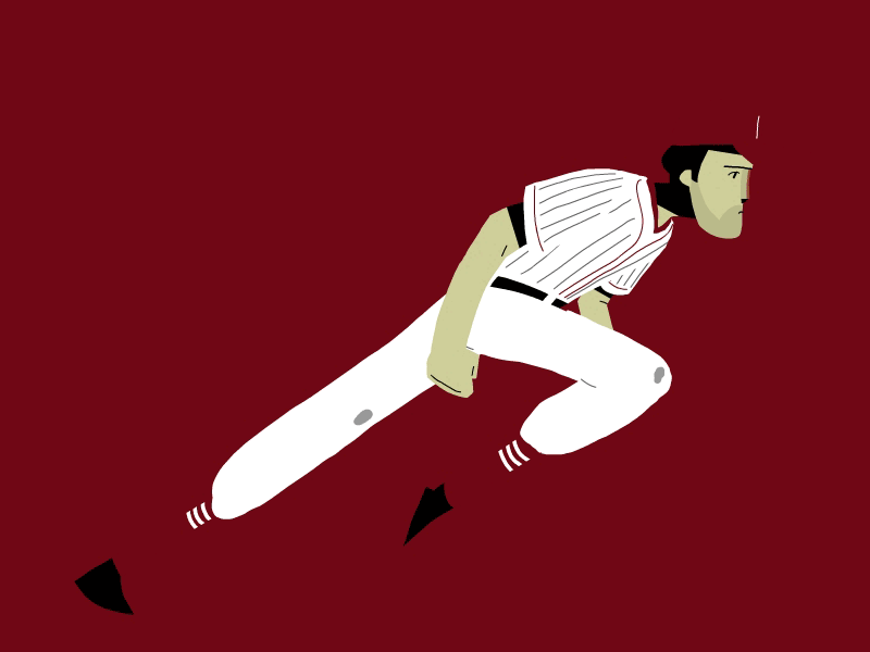 determined run [gif] 2d animation baseball cel character determined gif run