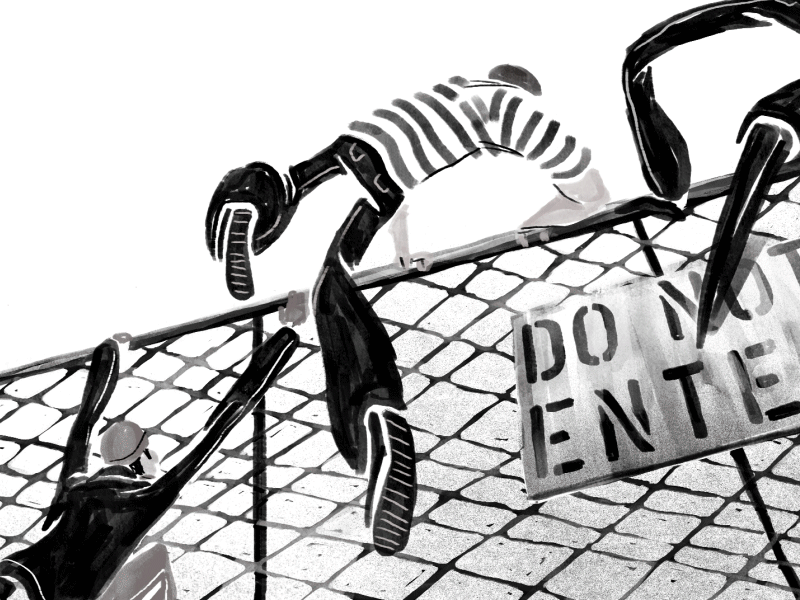 young jumpers [gif] by henrique barone on Dribbble