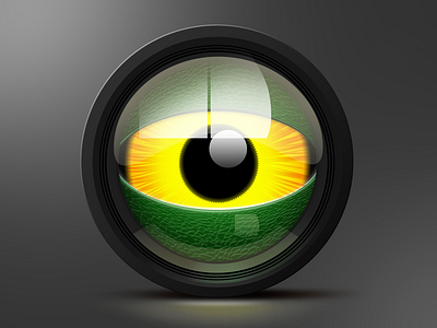 Monster Eye camera lens eye monster photoshop vectors