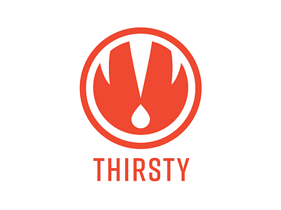 Thirsty Logo logo