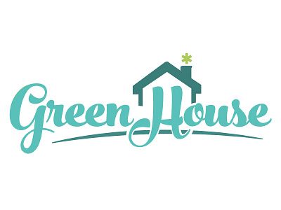 Greenhouse Logo color logo mark medical type