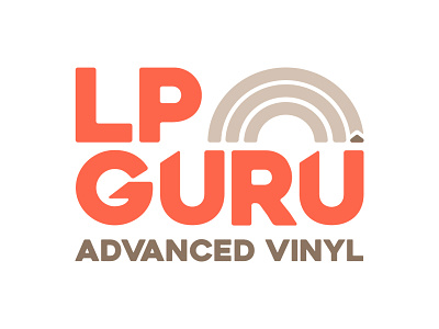 LP Guru Logo branding illustration logo