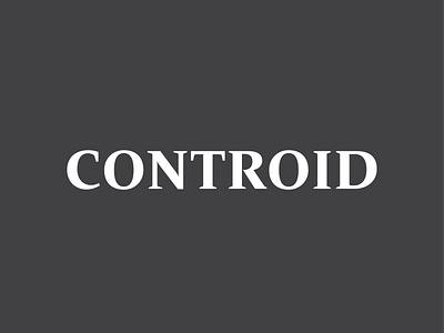 CONTROID Design's Wordmark