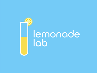 Lemonade Lab Logo Concept 3