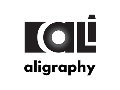 Aligraphy Final Logo black and white logo branding controid controid design illustration illustrative logo logo logo design logodesign logomark logotype minimal minimalist design minimalist logo wordmark