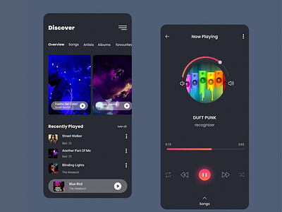 Music Player App Concept