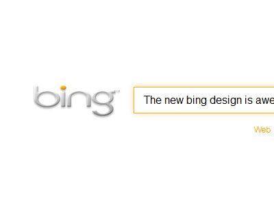 Bing Experiments