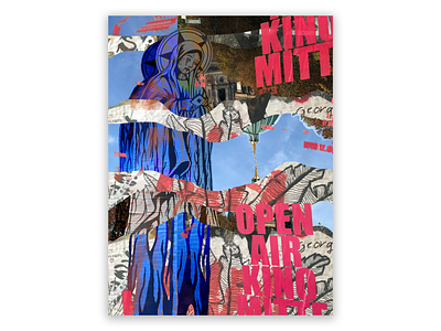 "Berlin is never Berlin" collage collage art collage maker design illustration photoshop poster a day poster art poster design posters typography