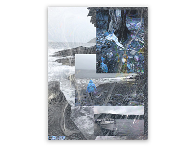 Acadia collage collage art collage maker design illustration photoshop poster a day poster art poster design posters
