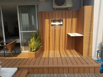 Sàn gỗ ngoài trời exterior sango sangonhua woodfloor