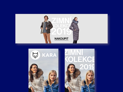 WINTER COLLECTION, online banners banner branding clothing