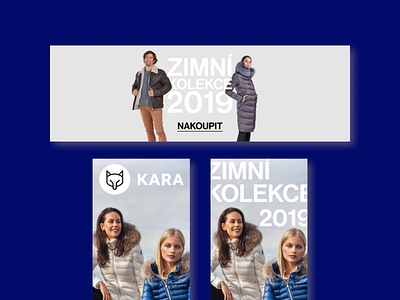WINTER COLLECTION, online banners