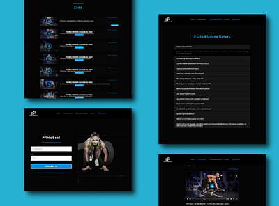 GuruGym, web-app app ui ux web