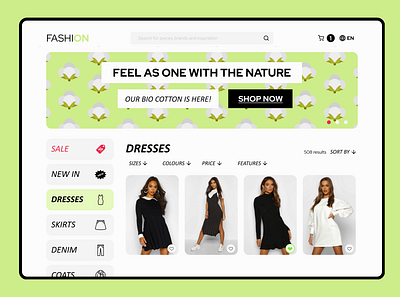 Clothing eshop app clothing design eshop ui ux web