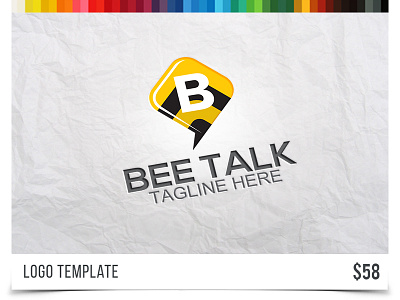 Bee Talk animal bee chat community discussion forum hive honey letter b media social media talk