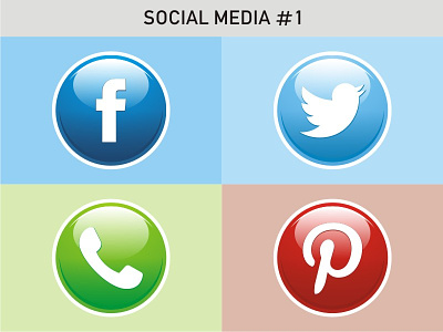 Social Media #1 facebook free icon logo media pinterest social socialmedia twitter whatsup