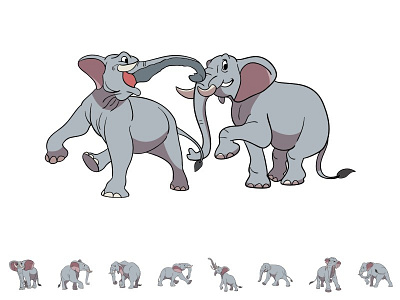 elephant cartoon