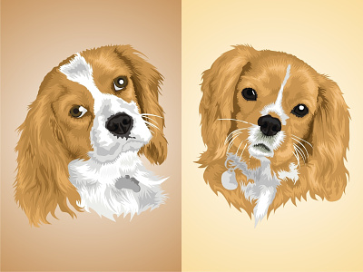 Vector Pet animal art cartoon character color digital dog drawing illustration pet pet app petshop vector