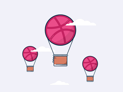 BALLOON HELLO DRIBBBLE