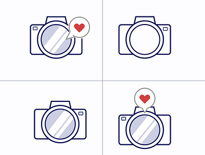 CAMERA ICON camera cameras computer design freelance home office icon illustration ux vector