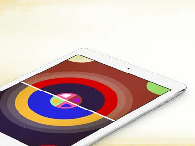 Taijitu Minimalist Puzzle Game appstore color game gameart ios ipad minimalist puzzle puzzlegame taijitu yinyang zen