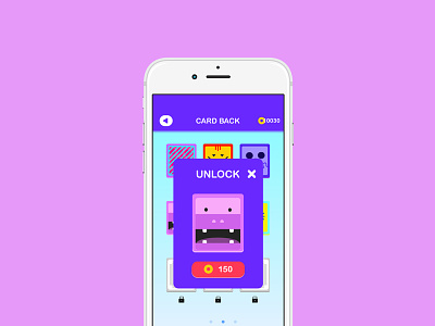Hippo Card appstore arcade card cards games ios iphone minimalist ui unlock