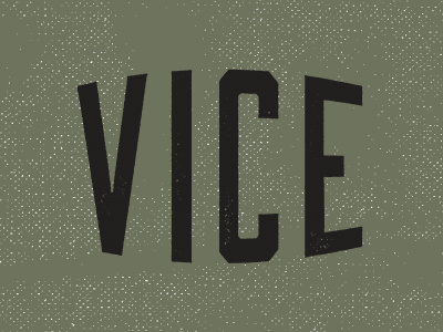 VICE brand identity logo surplus
