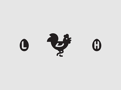 unused egg type bad chicken egg hen logo mark not good rooster vector wip