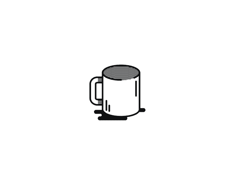 unused coffee garbage cafe coffee cup gif mug vector