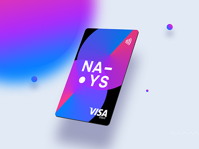Nays - Debit Card banking finance fintech ui ux