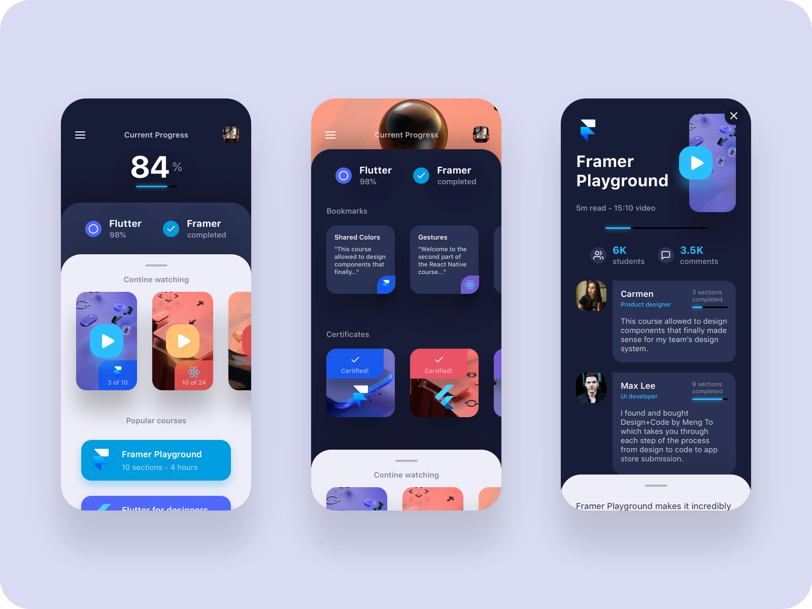 APP DESIGN by Lets Create on Dribbble