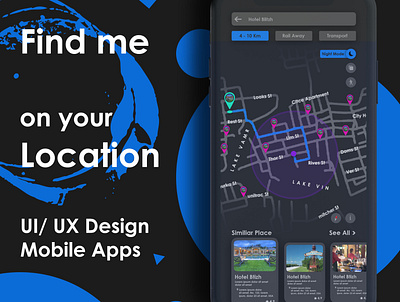 findme app branding design graphicdesign illustration ui ux