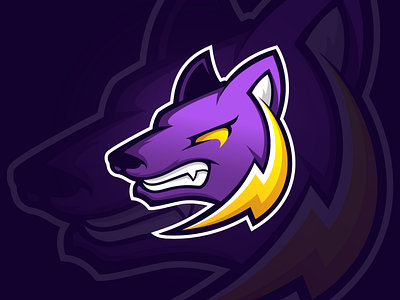 Wolf Mascot Logo