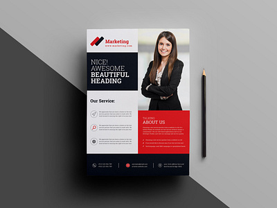 Business Flyer Design Template branding design business flyer business flyer design company flyer corporate flyer design flyer flyer design flyer template graphicdesign markting flyer print print template