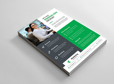 Business Flyer Template branding design business flyer business flyer design company flyer corporate flyer flyer flyer design flyer template markting flyer print template