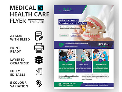 HEALTHCARE & MEDICAL FLYER TEMPLATE