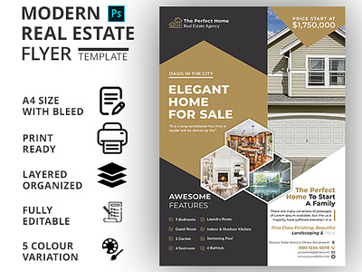 REAL ESTATE FLYER TEMPLATE