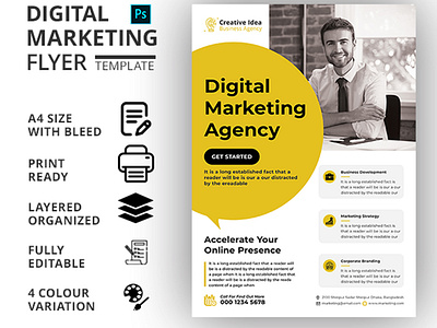 DIGITAL MARKETING AGENCY FLYER