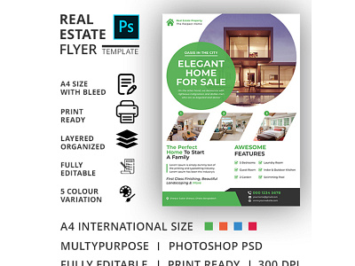 Real Estate Flyer Template