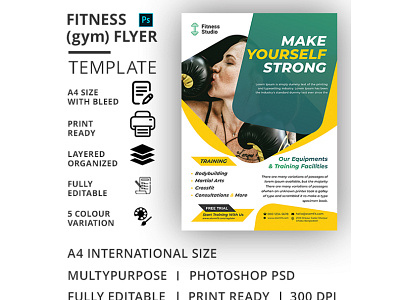 Fitness (Gym) Flyer Template