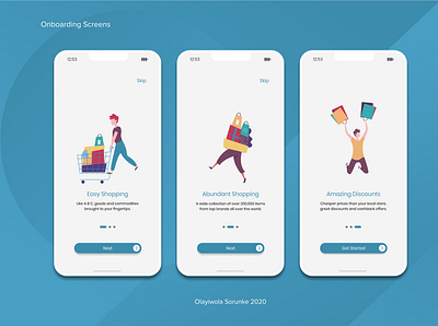 Simple Onboarding UI - Mobile App creative creative design design graphic design mobile app design mobile ui onboard onboarding onboarding screens onboarding ui ui ui design uiux ux web design