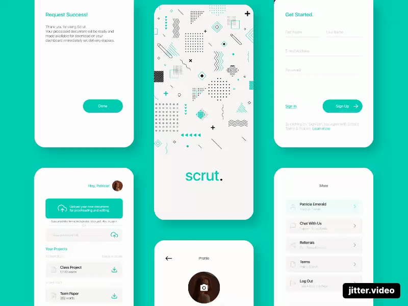 Scrut. - Proofreading and Editing Services App (WIP)