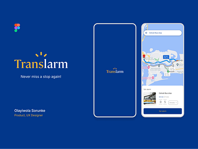 Translarm - Location/GPS Alarm App (UX Case Study) alarm app creative design illustration logo mobile app mobile app design mobile ui ui ui design uiux ux design