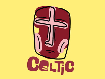 Coffee shop "Celtic" freestyle illustrator fonts