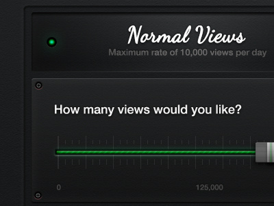 Slider and what not... buttons dark details form green numbers screws texture ui website yellow