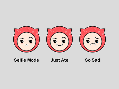 Which mood are you in? character expression face happy mood people sad