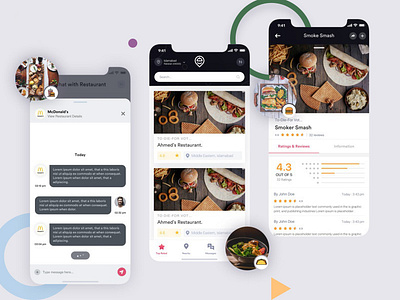 Fast Food App UI design For Canada Client