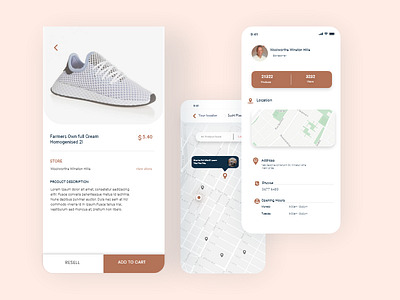 E-commerce  app design For Sweden Client