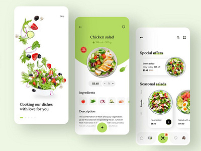 Food Delivery App UI Design For UK Client